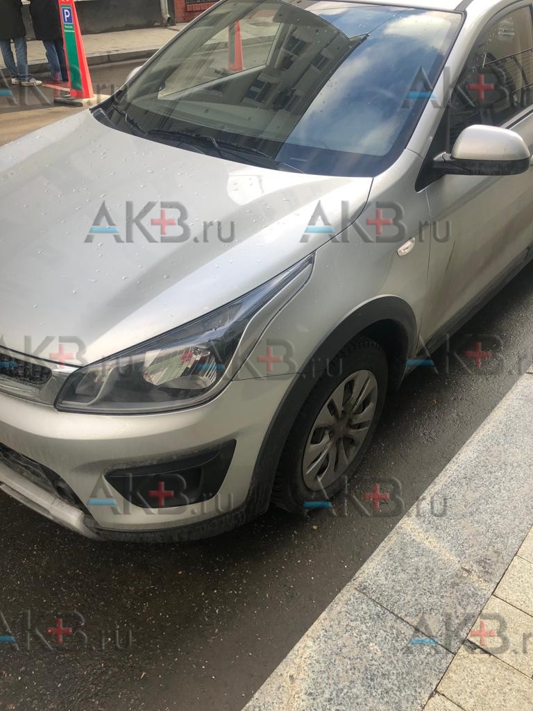 Замена аккумулятора на Kia Rio IV 2017 – 2020 X-Line 1.6 (123 л.с.)