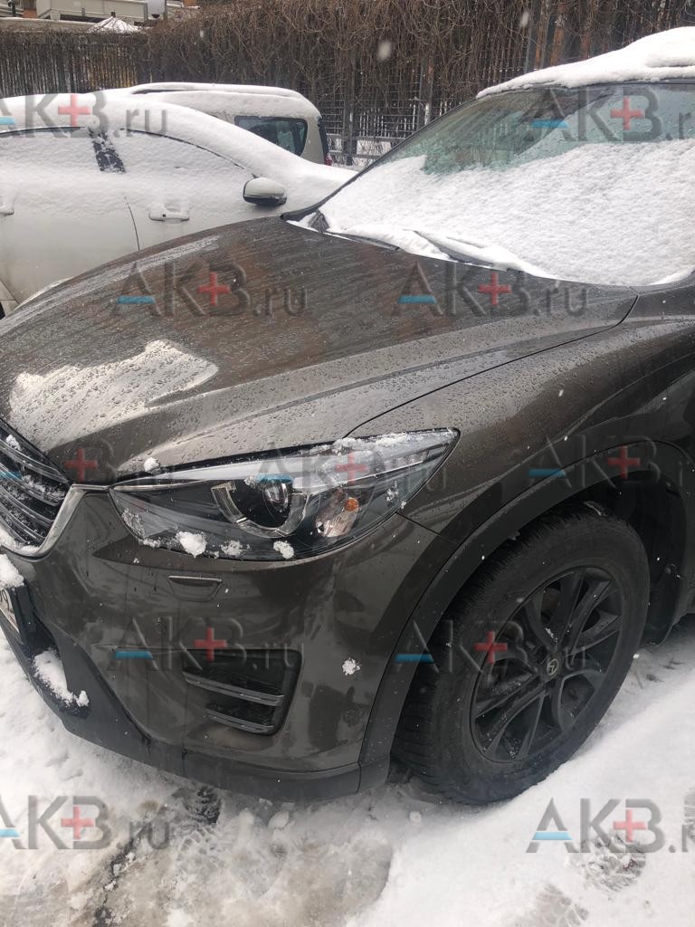 Замена аккумулятора на Mazda CX-5 I Рестайлинг 2015 - 2017 2.0 (150 л.с.)