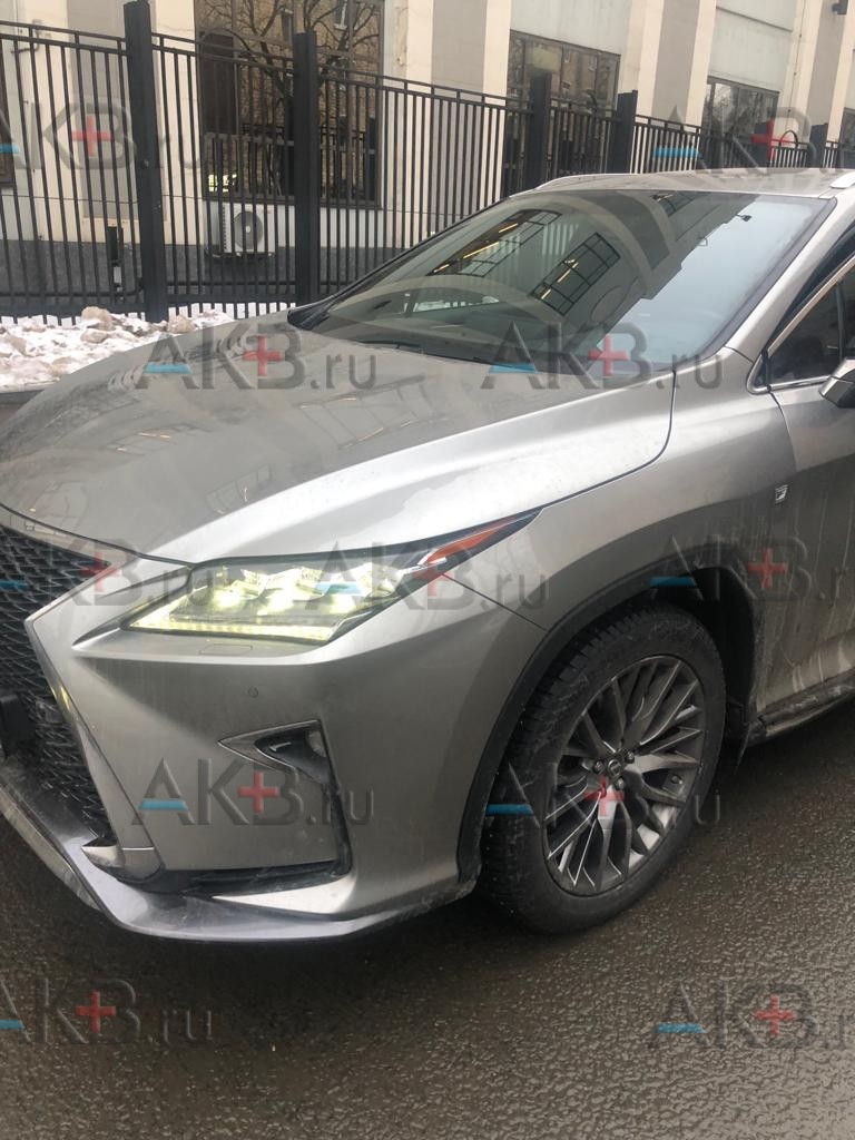 Замена аккумулятора на Lexus RX IV 2015 - 2019 200t 2.0 (238 л.с.)