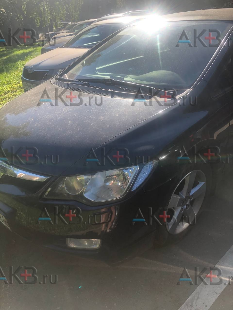 Замена аккумулятора на Honda Civic VIII 2005 - 2008 1.8 (140 л.с.)