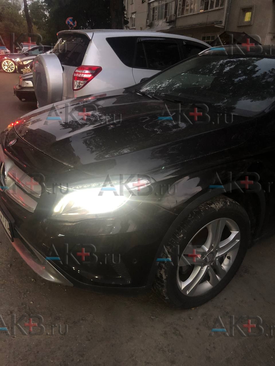 Замена аккумулятора на Mercedes-Benz GLA-klasse X156 2013 – 2017 200 1.6 (156 л.с.)