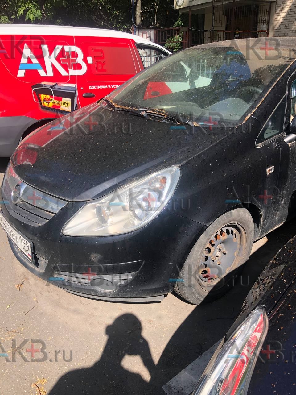 Замена аккумулятора на Opel Corsa D 2006 - 2010 1.2 (80 л.с.)