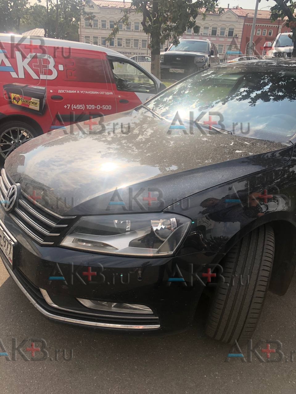 Замена аккумулятора на Volkswagen Passat B7 2010 - 2014 1.8 (152 л.с.)