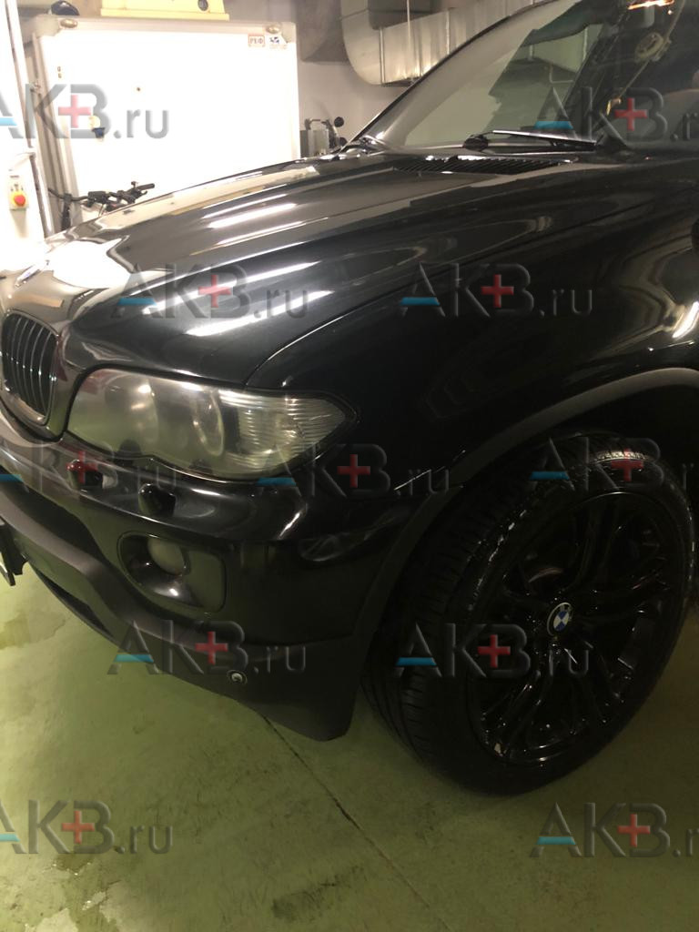 Замена аккумулятора на BMW X5 I (E53) Рестайлинг 2003 - 2006 3.0d (218 л.с.)