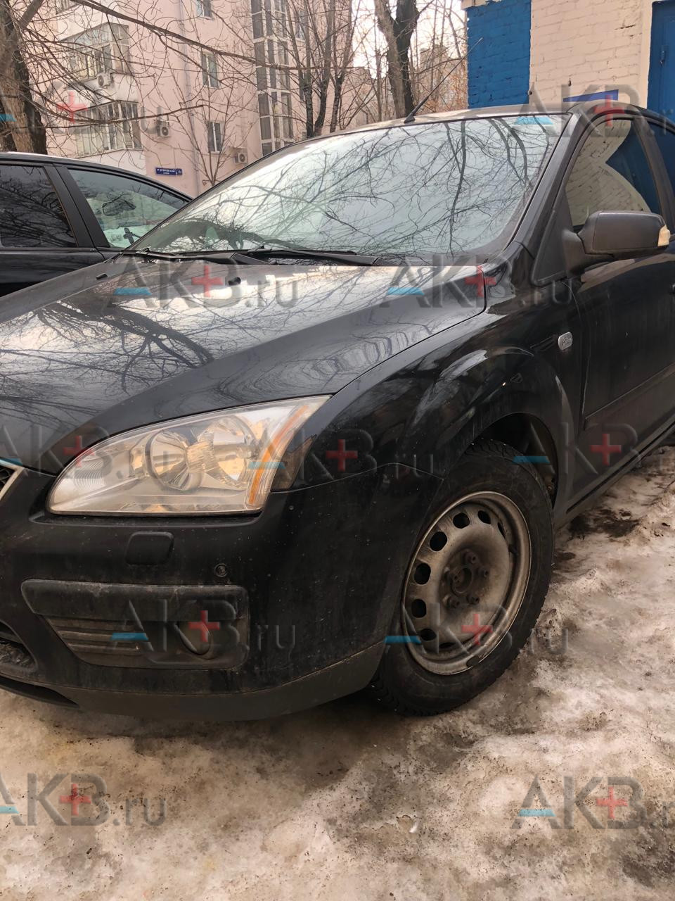 Замена аккумулятора на Ford Focus II Рестайлинг 2007 - 2011 1.8 (125 л.с.)
