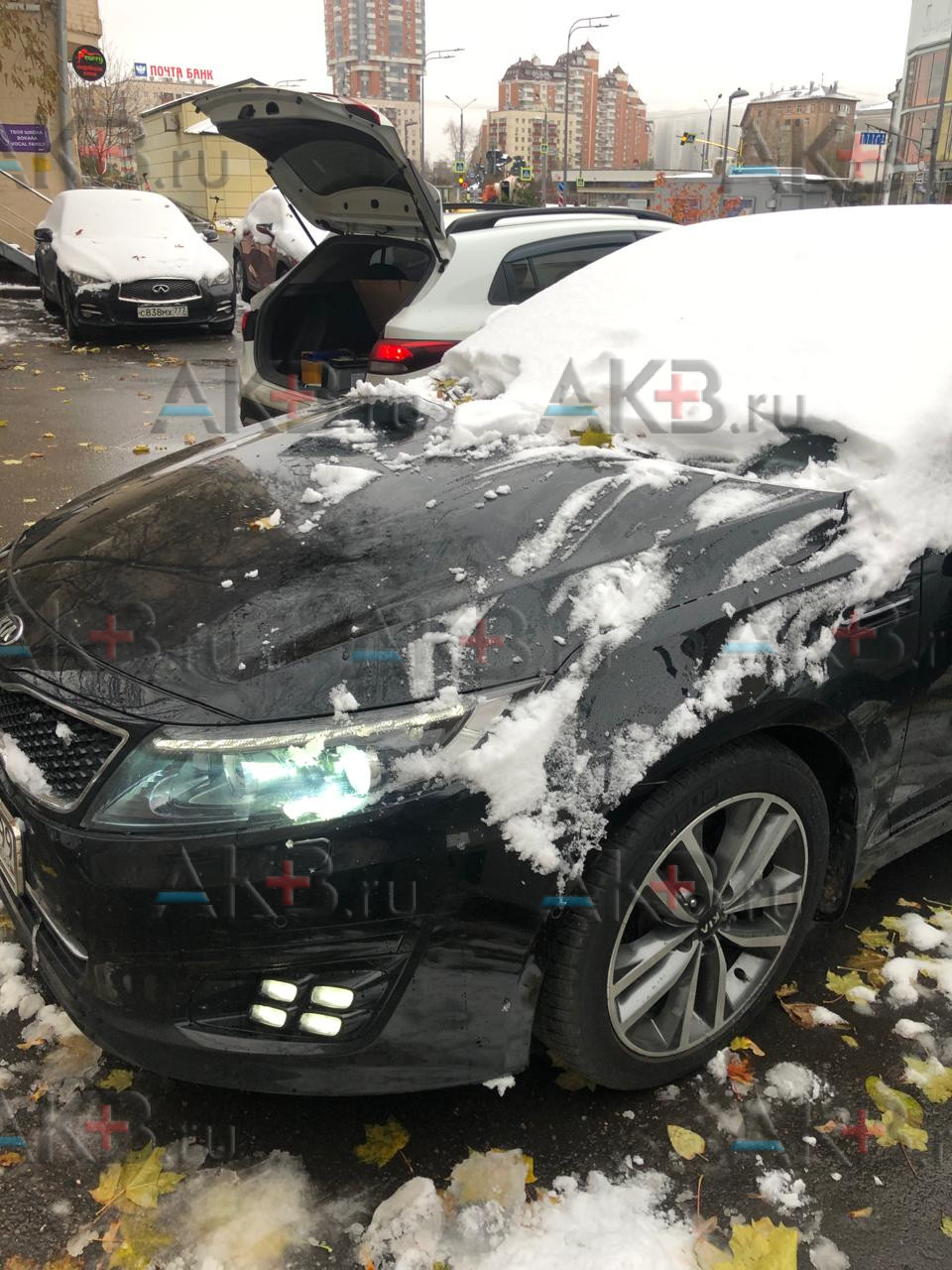Замена аккумулятора на Kia Optima III Рестайлинг 2013 – 2015 2.4 (180 л.с.)