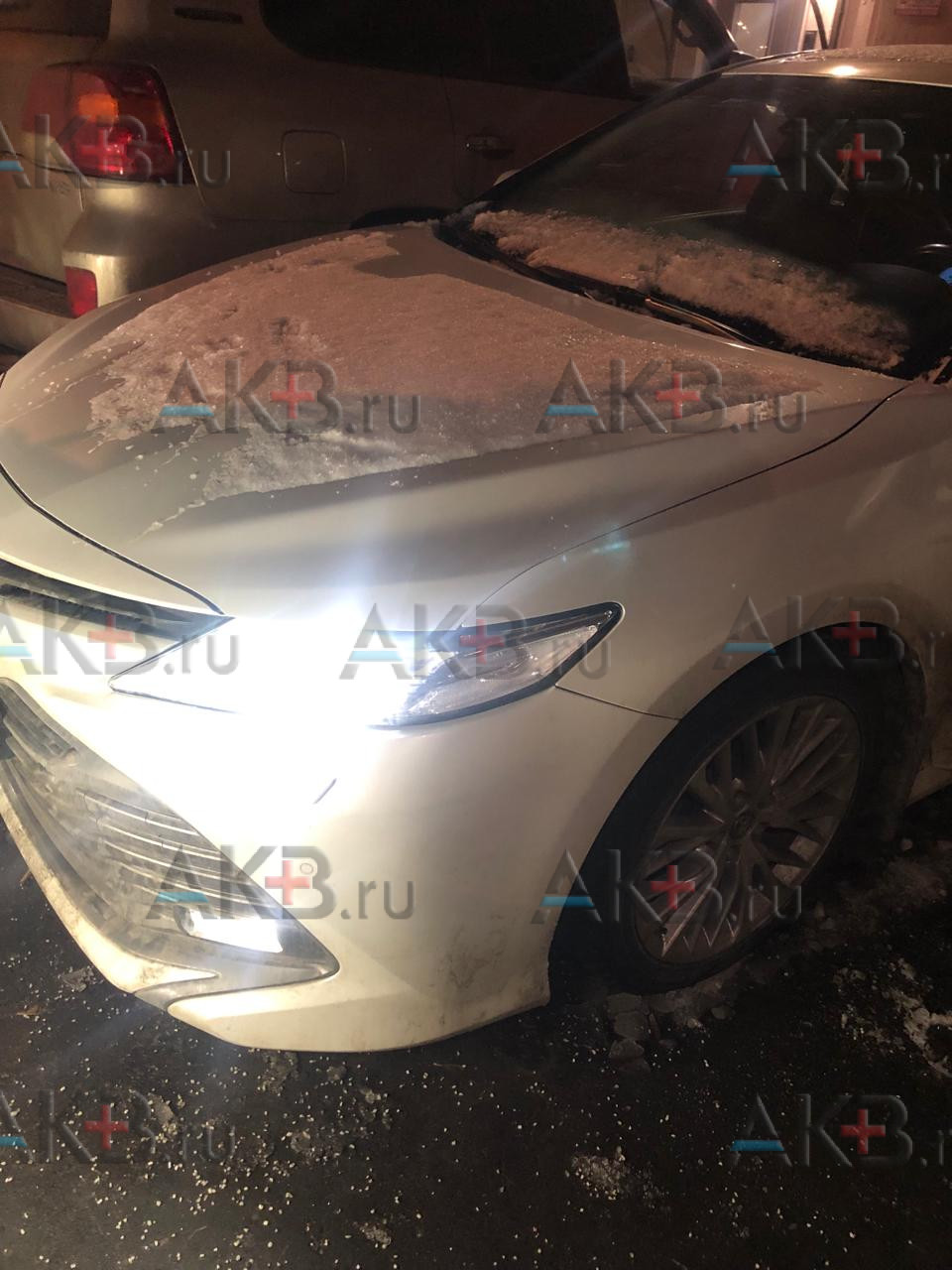 Замена аккумулятора на Toyota Camry VIII (XV70) 2017 – 2021 2.5 (181 л.с.)