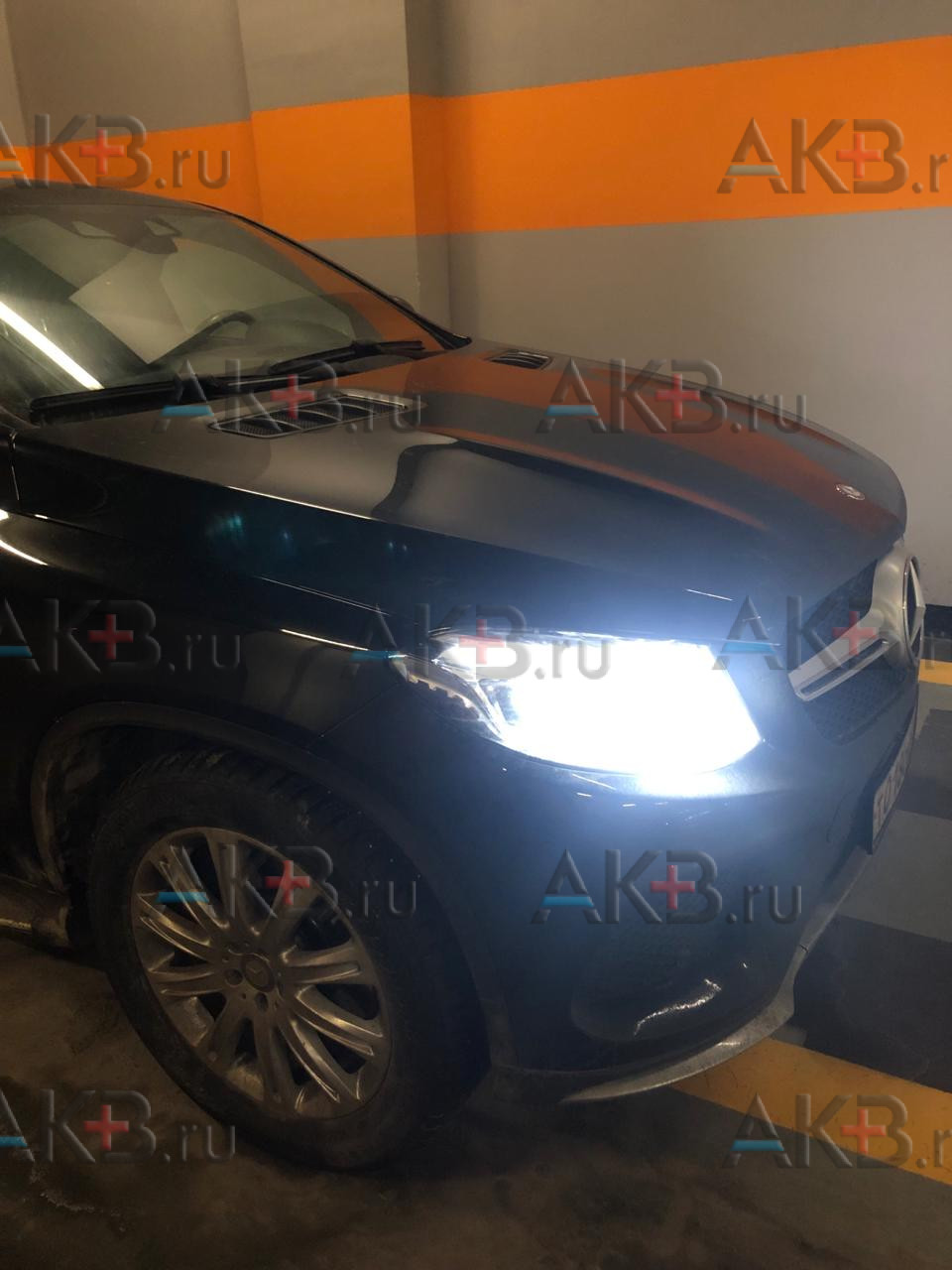 Замена аккумулятора на Mercedes-Benz GLE I (W166) 2015 – 2018 400 3.0 (333 л.с.)