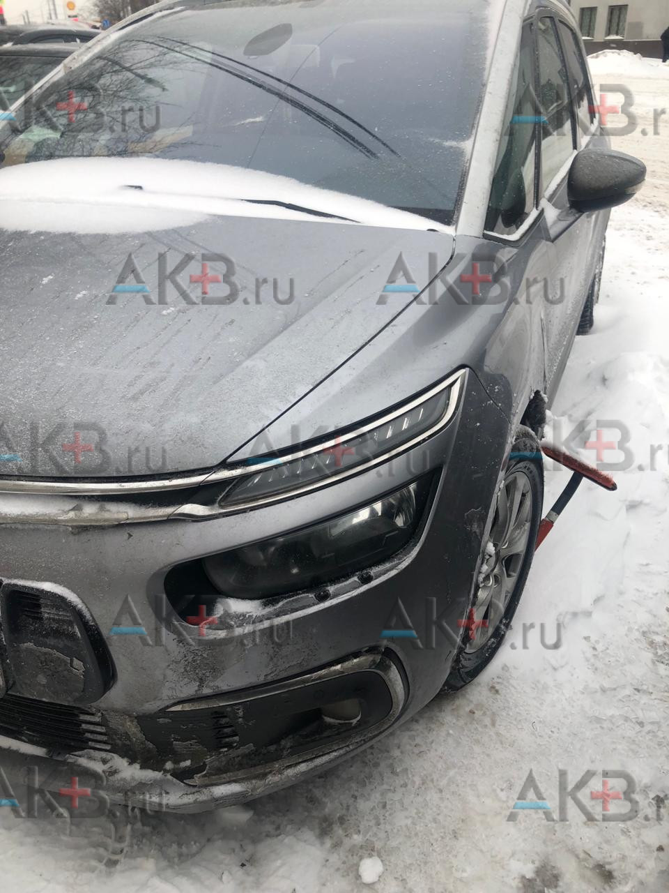 Замена аккумулятора на Citroen C4 Picasso II рестайлинг 2016 - 2018 1.6d (120 л.с.)
