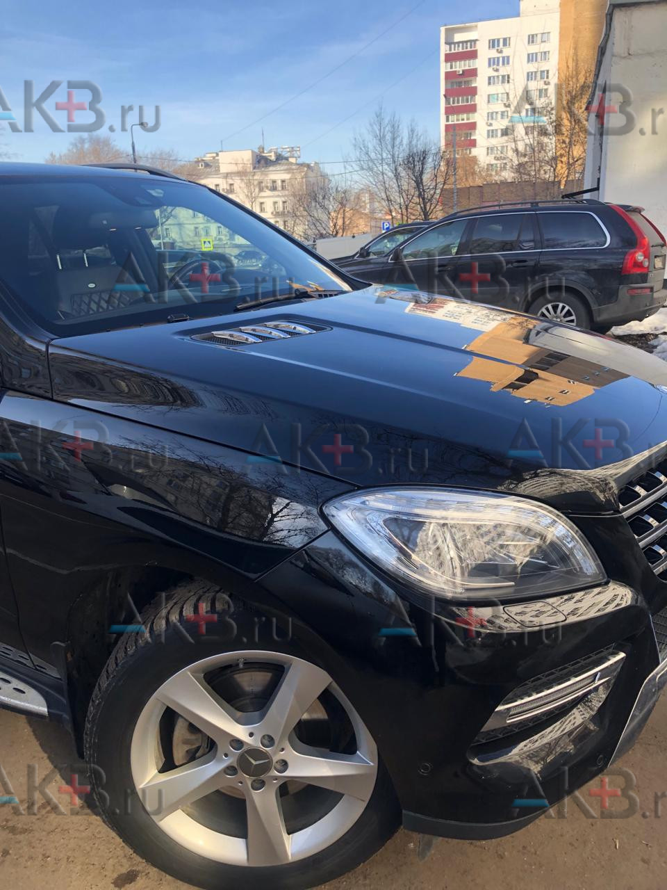Замена аккумулятора на Mercedes-Benz M-klasse III (W166) 2011 - 2015 300 3.5 (249 л.с.)