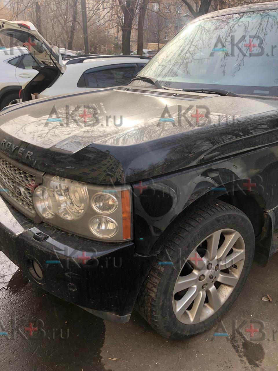 Замена аккумулятора на LandRover Range Rover III 2002 - 2005 4.4 (286 л.с.)