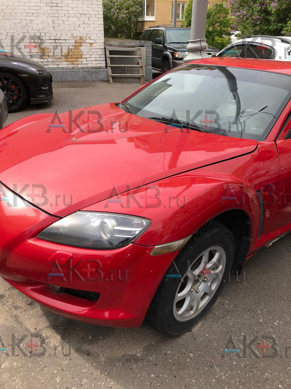 Замена аккумулятора на Mazda RX-8 I 2003 - 2009 1.3 (215 л.с.)