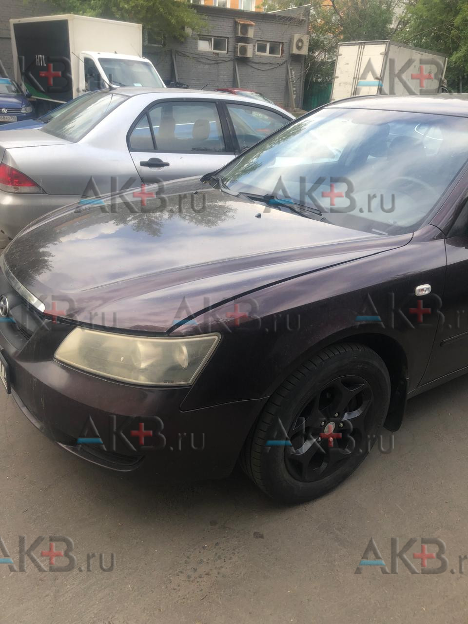Замена аккумулятора на Hyundai Sonata V (NF) 2004 - 2010 2.0 (144 л.с.)