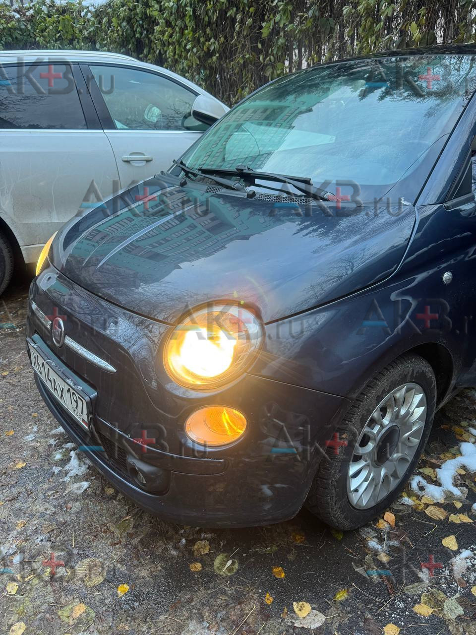 Замена аккумулятора на Fiat 500 2007 – 2015 1.2 (69 л.с.)