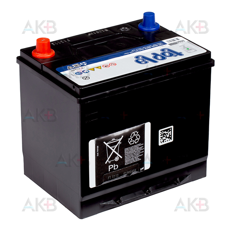 Автомобильный аккумулятор Topla Top JIS 60R 600А 230x173x220 118861 56068