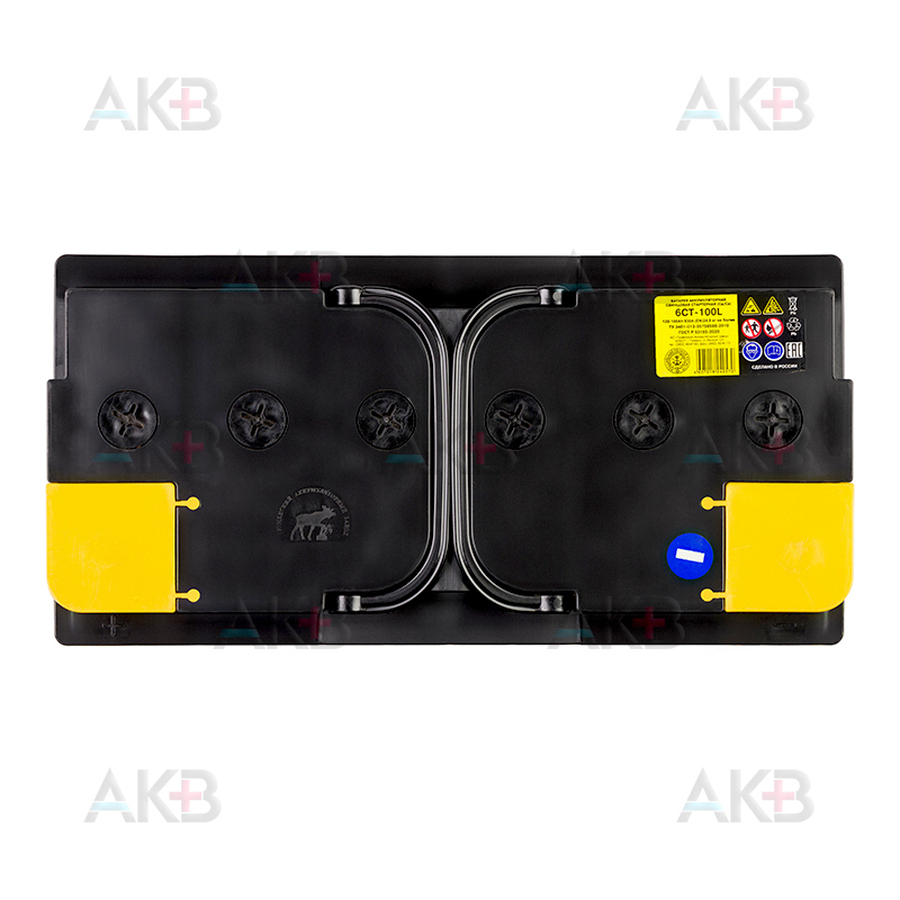 Автомобильный аккумулятор Tyumen Battery Standard 100 Ач прям. пол. 830A (353x175x190)