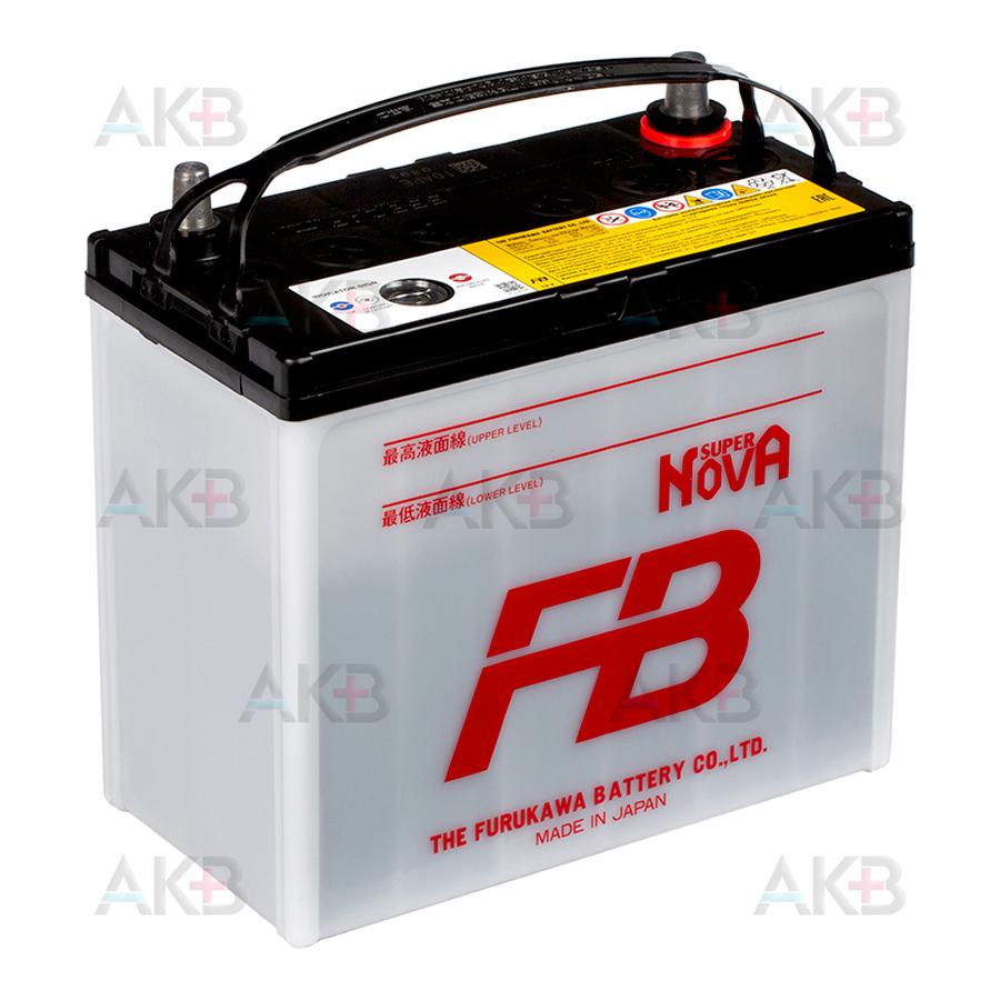 Автомобильный аккумулятор FB Super Nova 55B24R (45L 480A 238x129x225)