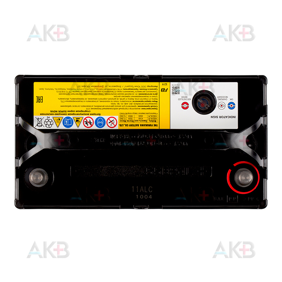 Автомобильный аккумулятор FB Super Nova 55B24L (45R 480A 238x129x225)