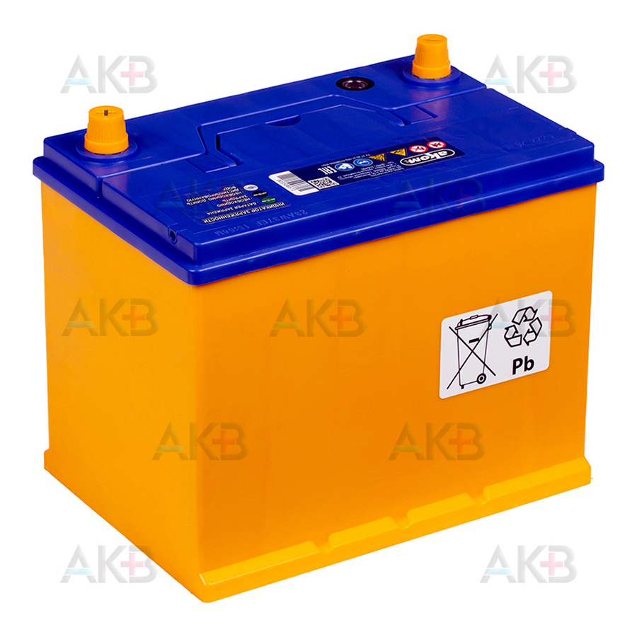 Автомобильный аккумулятор Аком Asia+EFB 75E 12V 75Ач 750A обр. пол. (260x173x225)