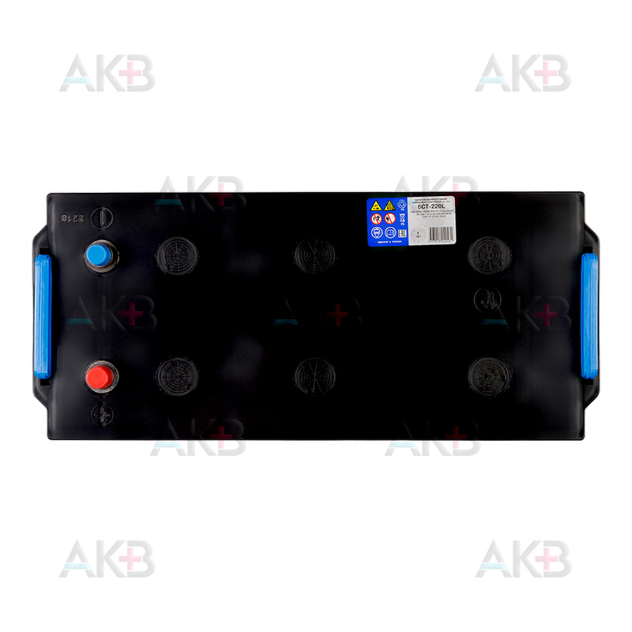 Автомобильный аккумулятор Tyumen Battery Premium 220 Ач обр. пол. 1450A (518x228x236)