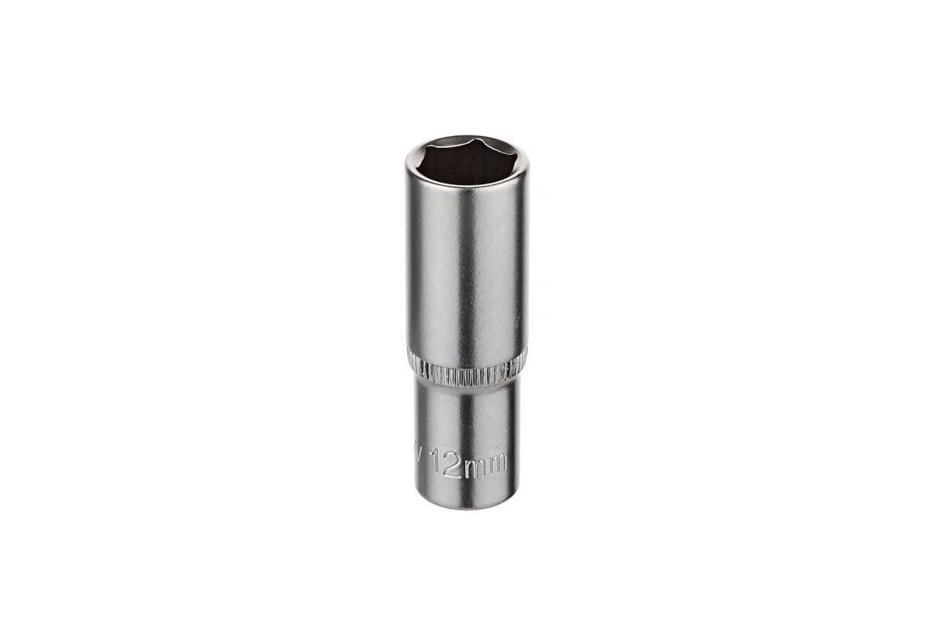 Головка торцевая 1/4 глубокая 12мм KRAFT KT700659
