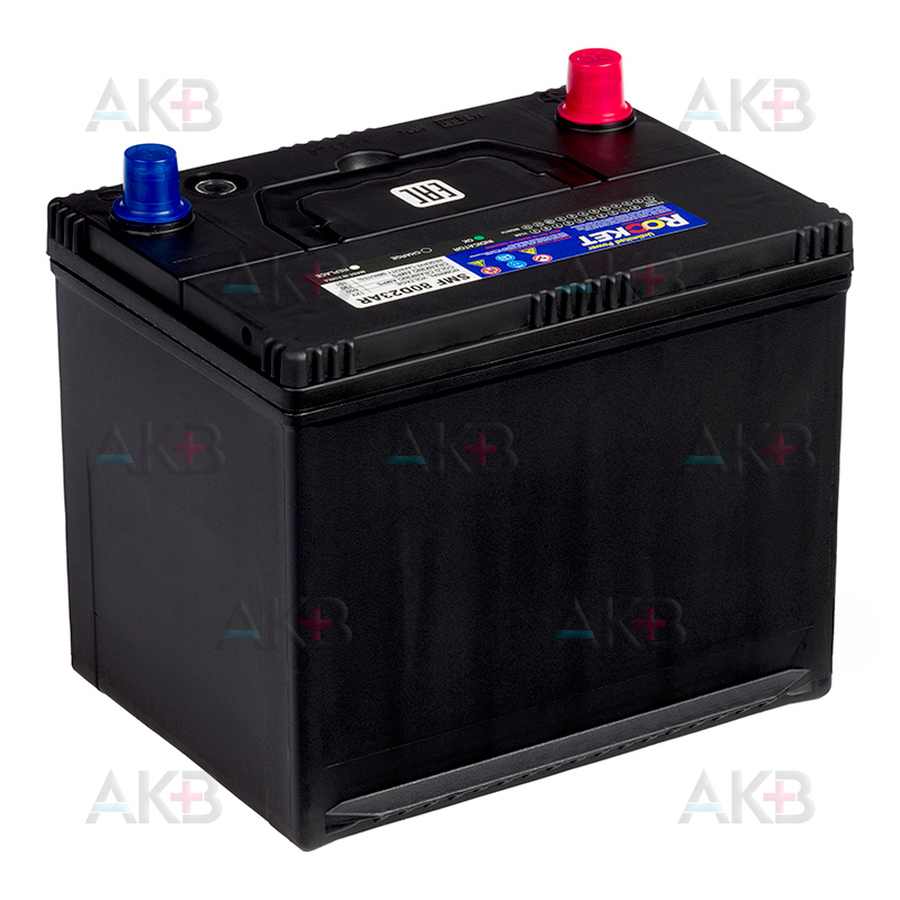 Автомобильный аккумулятор Rocket 80D23AR 58Ah 650A прям. пол. (230x173x205) низкий
