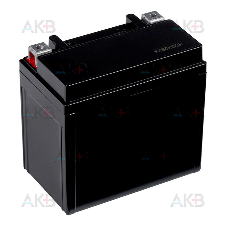 Мото аккумулятор HARD AGM 5 Ah 80А обр. пол. (113x70x105) СТ 1205 YTX5L-BS