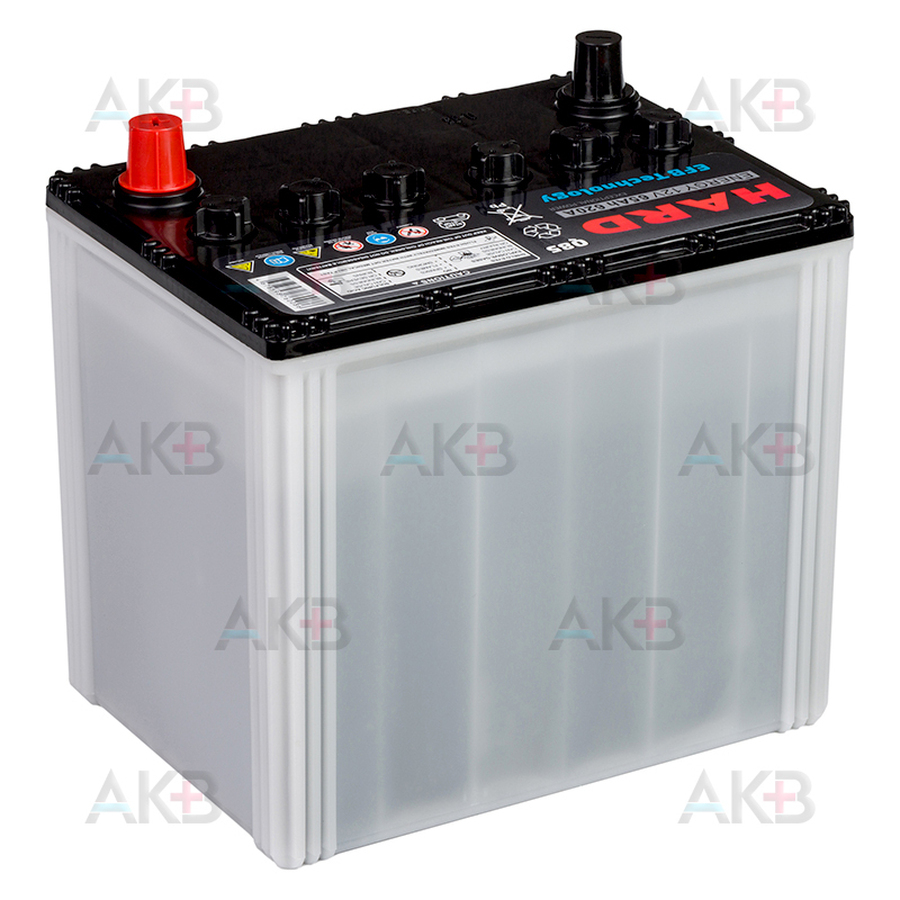 Автомобильный аккумулятор HARD EFB Q85 65 Ah 620A (230x170x225) обратная полярность
