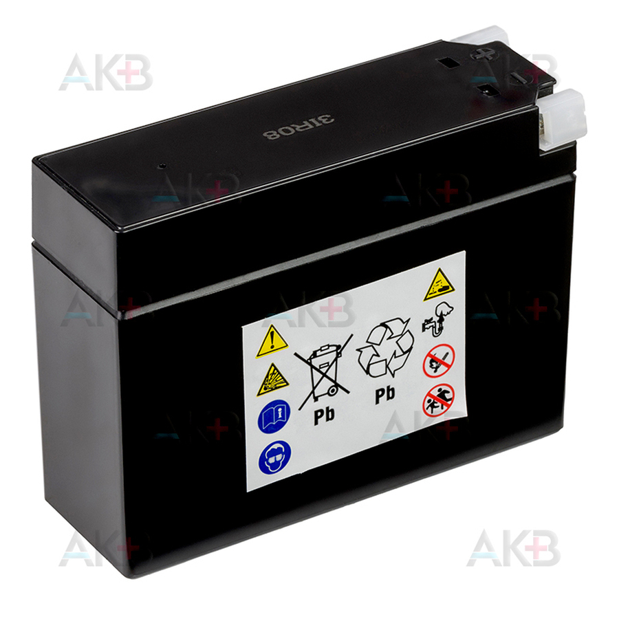 Мото аккумулятор HARD AGM 2.5 Ah 40А клеммы сбоку (114x39x86) CT 12025 YT4B-BS