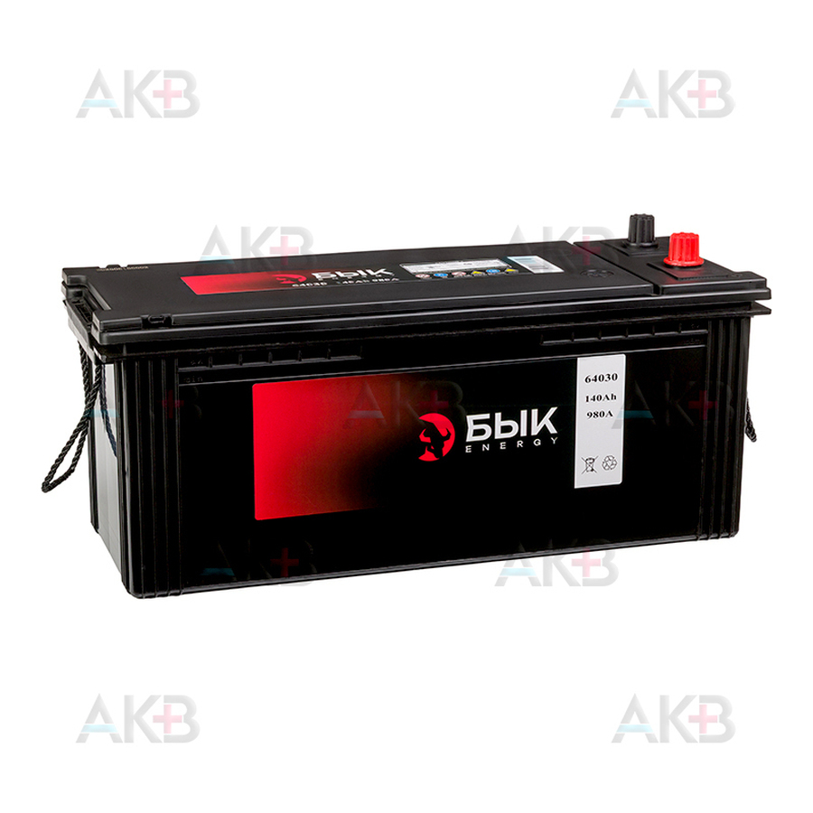 Автомобильный аккумулятор БЫК Energy 64030 140Ah 980A обр. пол. (506х183х223)