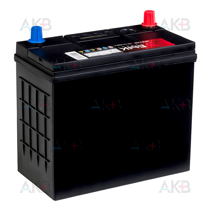 Автомобильный аккумулятор БЫК Energy 65B24R 50Ah 500A прям. пол. (236x129x225) уз. клеммы