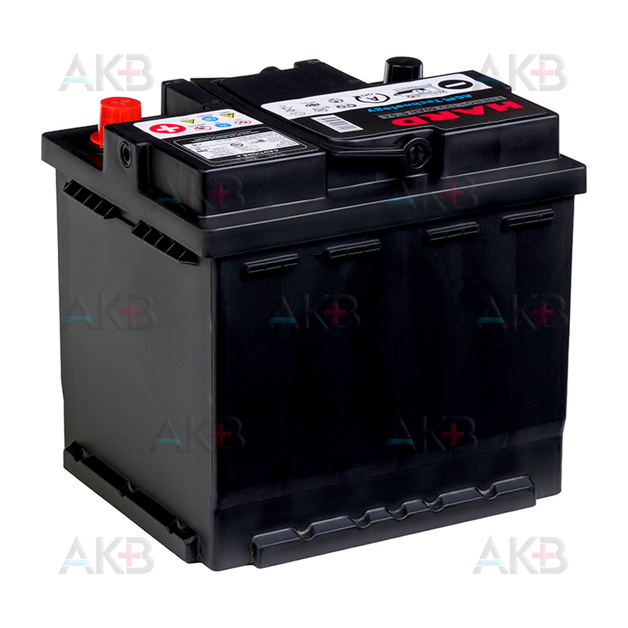 Автомобильный аккумулятор HARD AGM 50Ah 570A (207x175x190) Start Stop