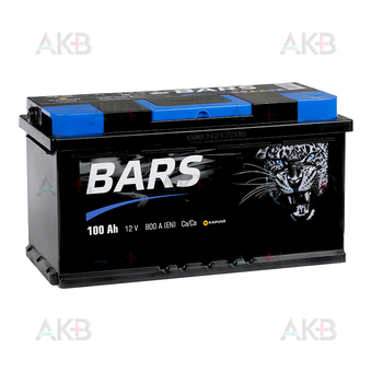 BARS 6СТ-100 АПЗ о.п. 100Ач 800A (353x175x190)