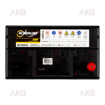 Автомобильный аккумулятор Alphaline Standard 105D31L 90R 750A 302x172x220. Фото 1