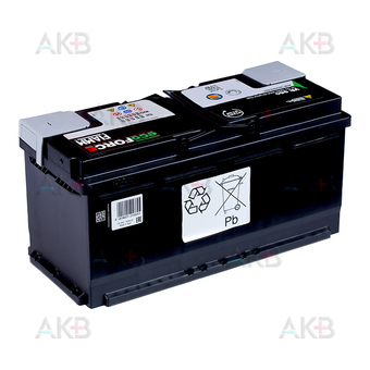 Автомобильный аккумулятор Fiamm Ecoforce AGM 105R 950A 393x175x190 (L6) Start-Stop VR950. Фото 2