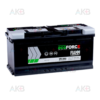 Fiamm Ecoforce AGM 105R 950A 393x175x190 (L6) Start-Stop VR950
