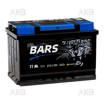 BARS 6СТ-77 АПЗ о.п. 77Ач 670A (278x175x190)