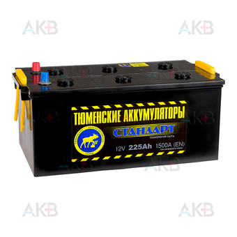 Tyumen Battery Standard 225 Ач обр. пол. 1500A (518x278x242)