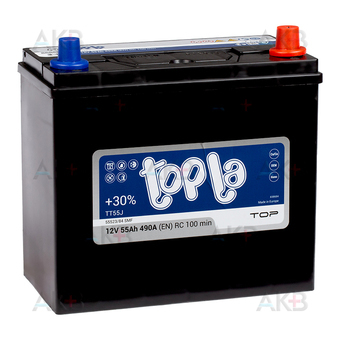 Topla Top JIS 55R 490А 236x126x227 (118255 55523/84 унив. клеммы)