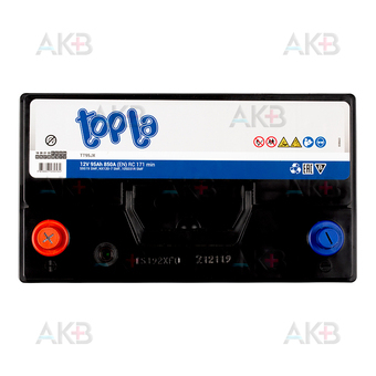 Автомобильный аккумулятор Topla Top JIS 95L 850А 301x175x220 (118995 59519). Фото 1
