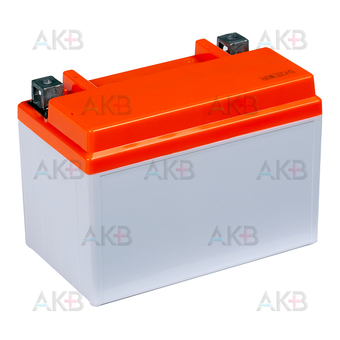 Мото аккумулятор Delta CT 1209, 12V 9Ah, 135А (150x87x105) YTX9-BS, YTX9. Фото 2