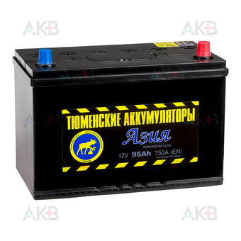 Tyumen Battery Asia 95 Ач обр. пол. 750A (302x173x225)