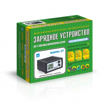 Вымпел 27 (автомат, 0-7А, 14.1/14.8/16В жк индикатор)