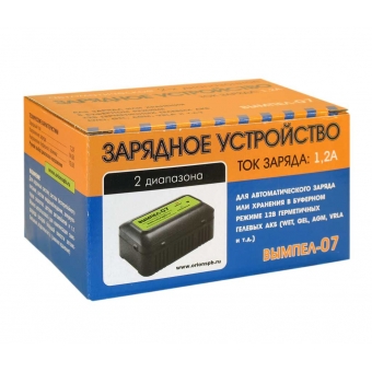 Вымпел 07 (автомат, 1.2А, 12В для гелевых и кислотных АКБ)