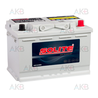 Solite AGM 70Ah 760A (276x175x190) о/п