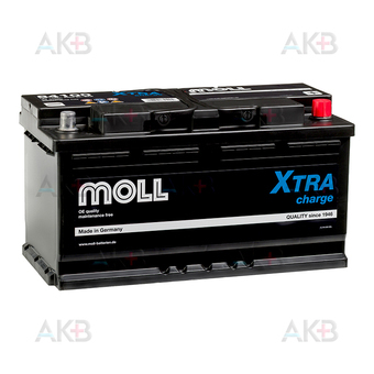 Moll X-TRA charge 100 Ач 900A обр. пол. (353x175x190) 84100
