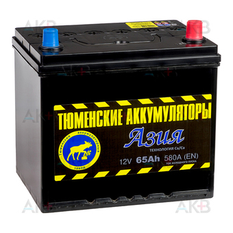 Tyumen Battery Asia 65 Ач обр. пол. 580A (232x173x225)
