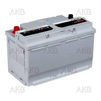 Автомобильный аккумулятор Delkor AGM 80 Ач 800A (315х175х190) LN4. Фото 2
