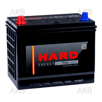 HARD Asia 85D26R 70 Ач 650A п.п. (260x173x225) ca/ca Silver