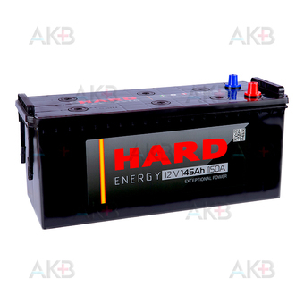 HARD 145 Ач 1150A о.п. (513х189х230) Calcium Plus